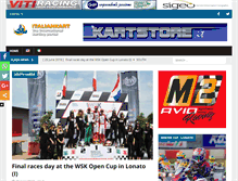 Tablet Screenshot of italiankart.com